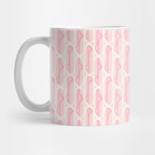 Pink and yellow waves Mug